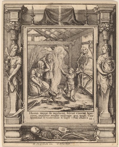 Filho de Wenceslaus Hollar after Hans Holbein the Younger after Abraham van Diepenbeeck