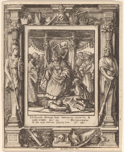 Imperador de Wenceslaus Hollar after Hans Holbein the Younger after Abraham van Diepenbeeck