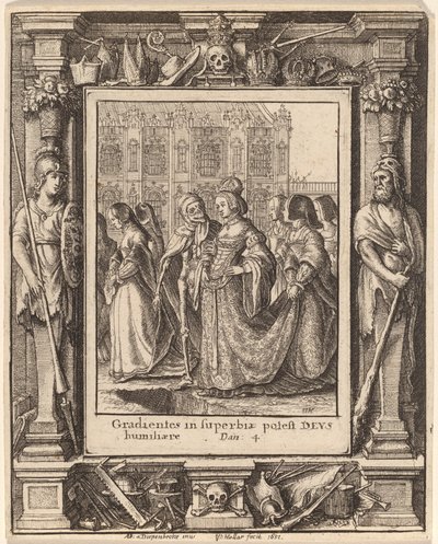 Imperatriz de Wenceslaus Hollar after Hans Holbein the Younger after Abraham van Diepenbeeck