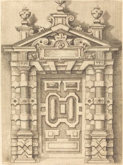 Porta Frontal de Wendel Dietterlin