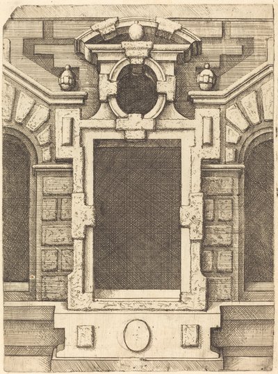 Janelas com frontão de Wendel Dietterlin