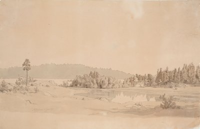 Baía de Näsijärvi de Werner Holmberg