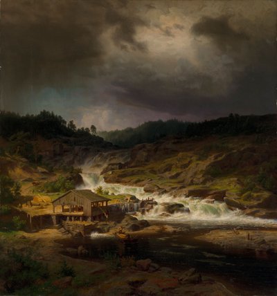 Os rápidos de Kyrö de Werner Holmberg