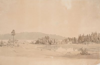 Baía de Näsijärvi de Werner Holmberg