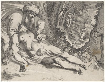 O Bom Samaritano de Werner van den Valckert