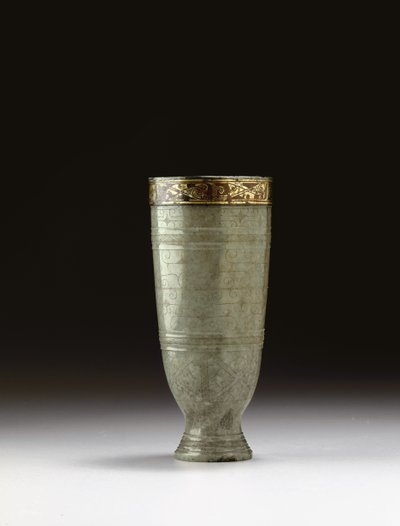 Copo, início de meados do século 2 a.C. de Western Han Dynasty Chinese School