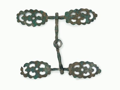 Cavalo de passarela (bronze) de Western Zhou Dynasty Chinese School