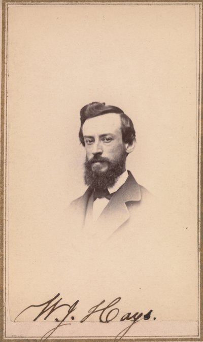 William Jacob Hays, Sr., década de 1860. de Whitney and Paradise