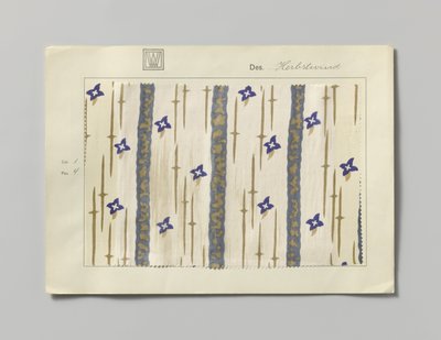 Aço com lado impresso, design Herbstwind de Wiener Werkstätte