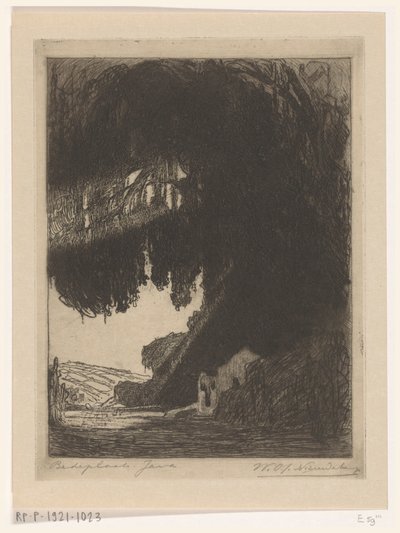 Capela chinesa perto de Semarang em Java
Bedeplaats (título original) de Wijnand Otto Jan Nieuwenkamp (signed by artist)