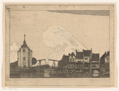 Porto em Enkhuizen (título original) de Wijnand Otto Jan Nieuwenkamp (signed by artist)