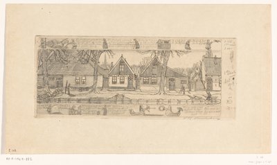 O bairro do agricultor, Edam (título original) de Wijnand Otto Jan Nieuwenkamp (signed by artist)