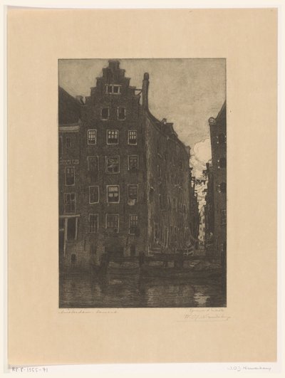 Casas no Damrak em Amesterdão
Sobre o Damrak (título original) de Wijnand Otto Jan Nieuwenkamp (signed by artist)