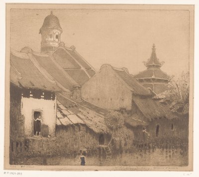 Casas junto à água em Semarang
No kampong, Semarang (título original) de Wijnand Otto Jan Nieuwenkamp (signed by artist)