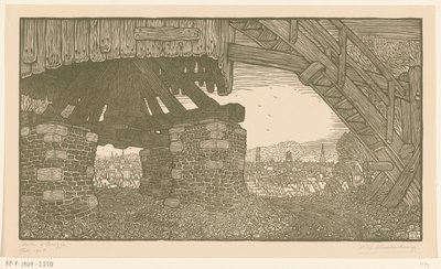 Parte inferior de um moinho de milho em Bruges
Moinho em Bruges (título original) de Wijnand Otto Jan Nieuwenkamp (signed by artist)