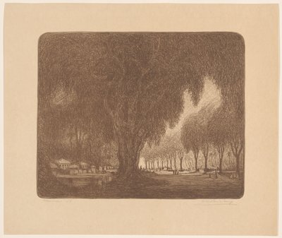 Weltevreden (título original sobre o objecto) de Wijnand Otto Jan Nieuwenkamp (signed by artist)