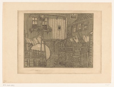 Casas no porto de Enkhuizen
Buurtje in Enkhuizen (título original) de Wijnand Otto Jan Nieuwenkamp