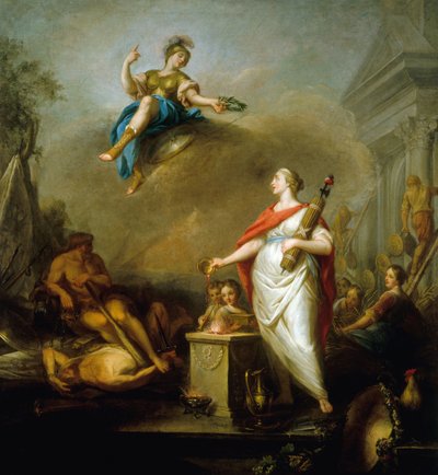 Alegoria da Revolução de 1789, 1796. de Wilbault