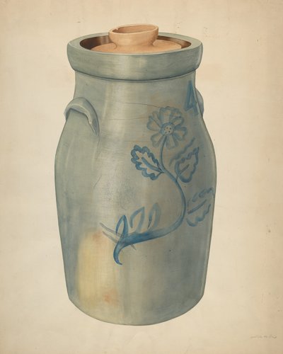 Toque de Manteiga de Ferragem, c. 1938. de Wilbur M Rice