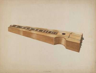 Psalmodicon, c. 1937. de Wilbur M Rice