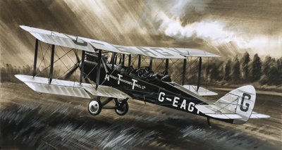 Um De Havilland DH98 da Aircraft Transport  Travel Ltd. de Wilf (20th century) Hardy