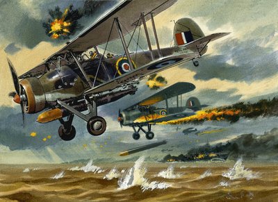 Aeronaves sob fogo de Wilf (20th century) Hardy