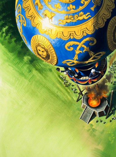 Subida do balão de Wilf (20th century) Hardy