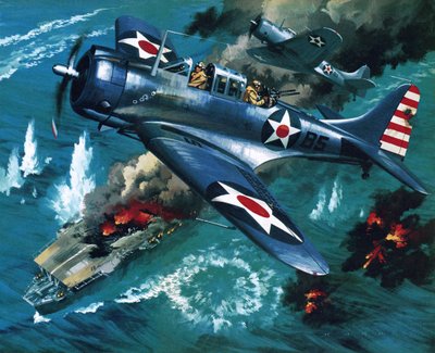 Batalha de MIdway de Wilf (20th century) Hardy