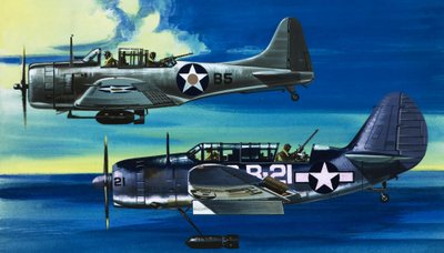 Into the Blue: Aviões de guerra americanos (1941-45) de Wilf (20th century) Hardy