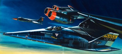 O vaivém Martin Marietta X-24B de Wilf (20th century) Hardy