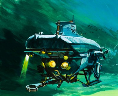 O minissubmarino Vickers de Wilf (20th century) Hardy