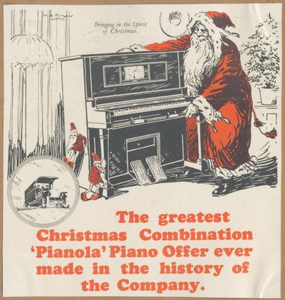 Companhia Eólia Pianolas, década de 1920 de Wilfred Fryer