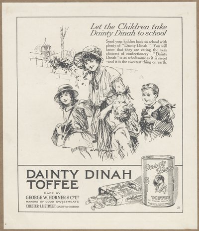 Dainty Dinah Toffee, c.1920 de Wilfred Fryer