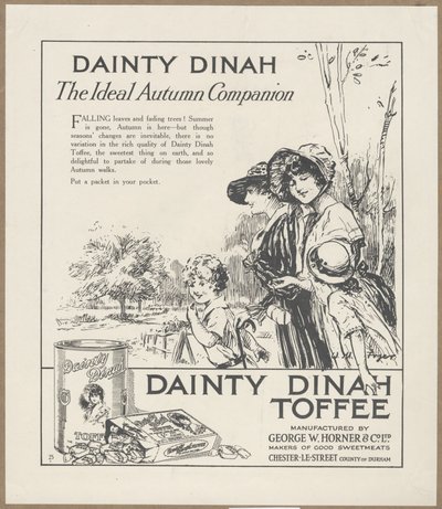 Dainty Dinah Toffee, c.1920 de Wilfred Fryer