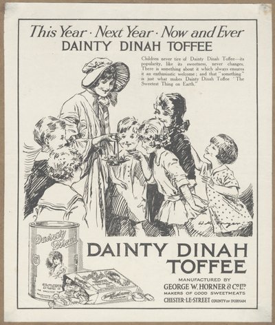 Dainty Dinah Toffee, c.1920 de Wilfred Fryer