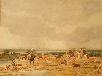 Uma caça ao veado de Wilhelm Alexander Kobell