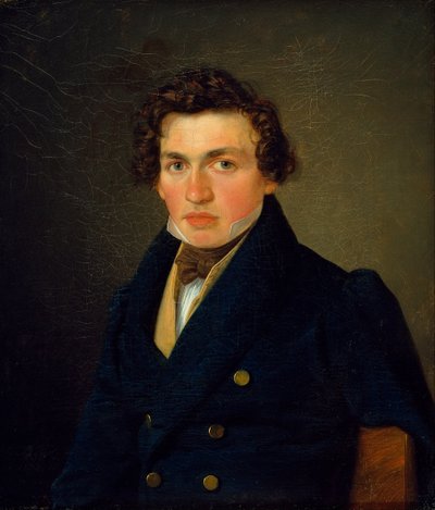 Retrato de um jovem. de Wilhelm Bendz