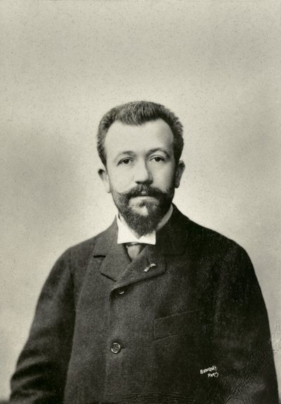 Retrato de Henri Lavedan (foto) de Wilhelm Benque