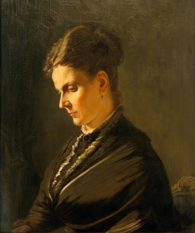 Retrato Johanna Kessler de Wilhelm Busch