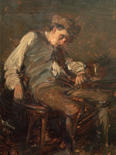 Bebedor sonolento de Wilhelm Busch