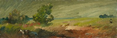 Paisagem da Baixa Saxónia de Wilhelm Busch