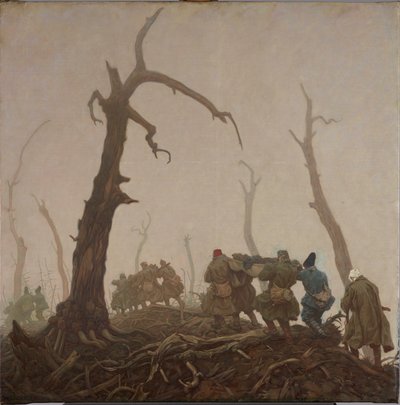 transporte de feridos de Wilhelm Dachauer