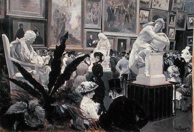 Na Exposição Internacional de Arte de Viena de 1882 de Wilhelm Gause