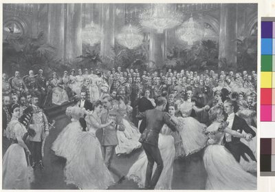 Baile na corte - raciocínio da quadrilha de Wilhelm Gause