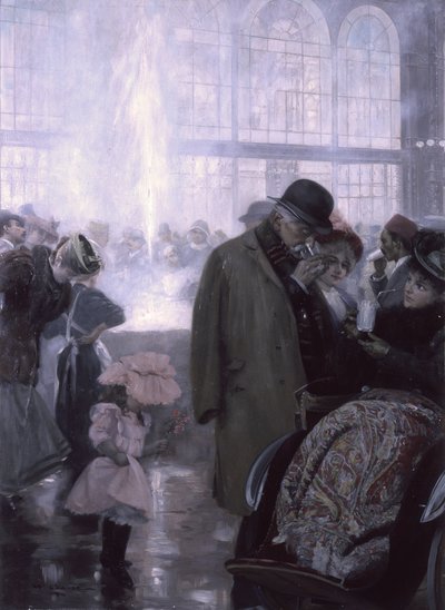 A fonte termal de Wilhelm Gause