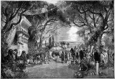 Representação de um balé: "Pygmalion", de J. Troubetzkoy. Ópera de Viena de Wilhelm Gause