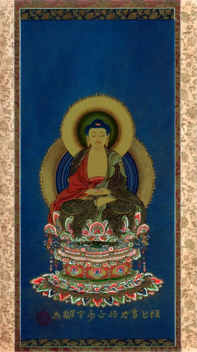 Amitabha, início do século XIX 1886 de Wilhelm Greve