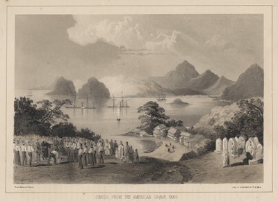 Simoda do cemitério da América, 1885 de Wilhelm Joseph Heine