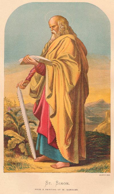 São Simão, meados do século XIX. de Wilhelm Kandler