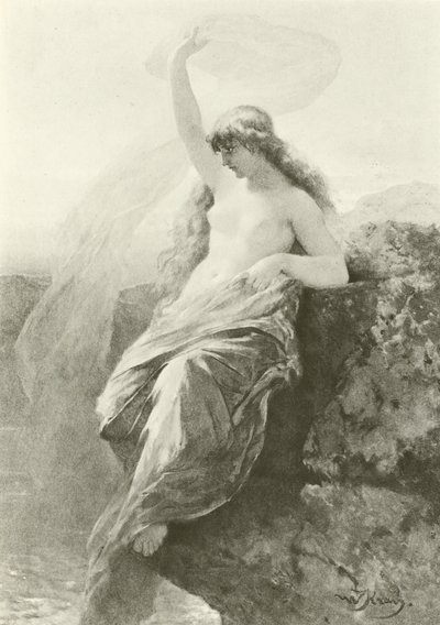 O Lorelei (gravura) de Wilhelm Kray